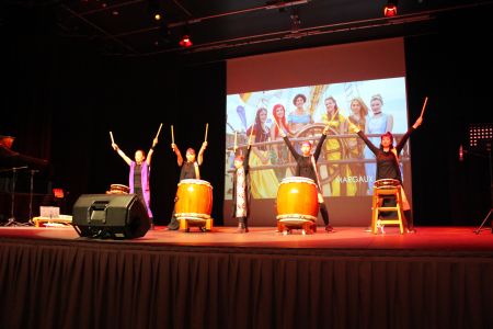 Japanese Drummers at the 2025 Mayor's Variety Concert