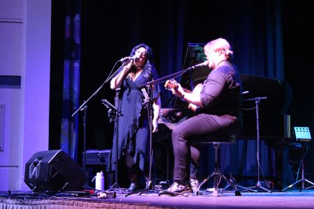 Johana Page and Jake Daulby at the 2025 Mayor's Variety Concert