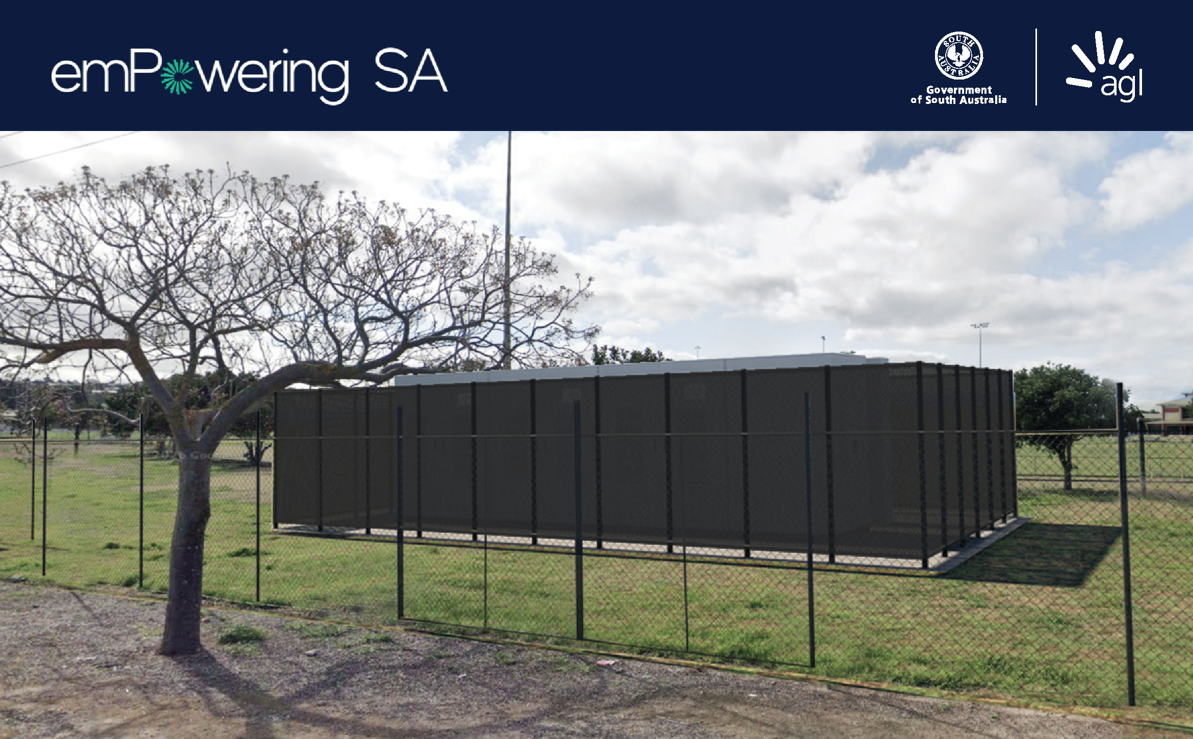 Artist's impression of proposed Community Battery in Port Lincoln