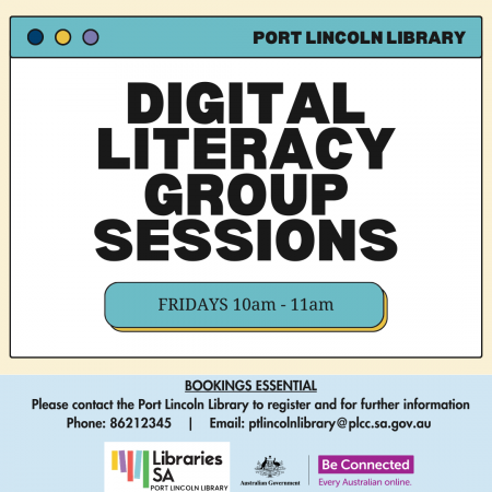 Digital Literacy Session for Seniors at the Library 2024
