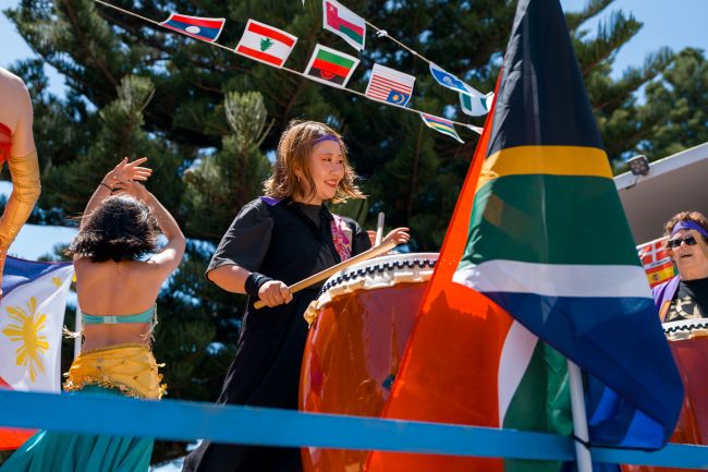 Picture: Port Lincoln Multicultural Society's Parade Float