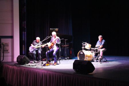 Drew Cornell Trio performing at the 2025 Mayor's Variety Concert